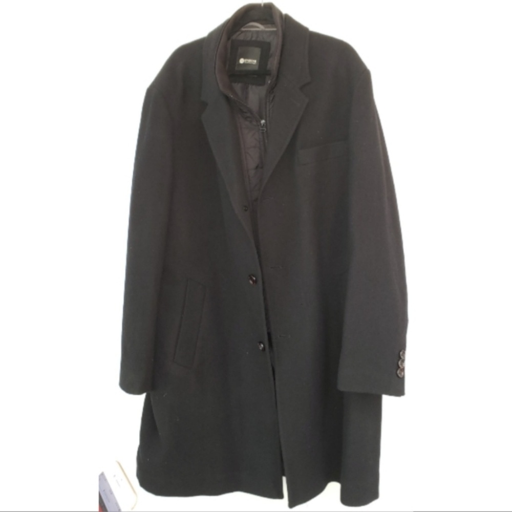 Haggar wool mens coat